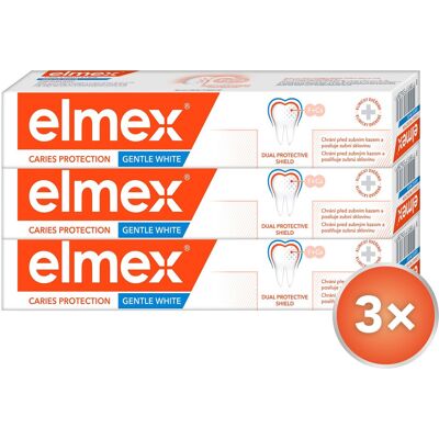 Elmex Model Bělící zubní pasta - Ochrana proti kazům Elmex Model Bělící zubní pasta - Ochrana proti kazům