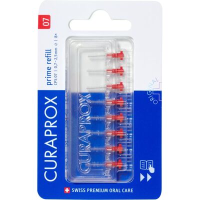 Náhradní sada mezizubních kartáčků Curaprox Prime - 8 ks Náhradní sada mezizubních kartáčků Curaprox Prime - 8 ks