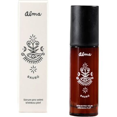 Alma Baubó zklidňující sérum pro citlivou pleť proti červenání, žilkám a na obnovu bariéry 30 ml Alma Baubó zklidňující sérum pro citlivou pleť proti červenání, žilkám a na obnovu bariéry 30 ml
