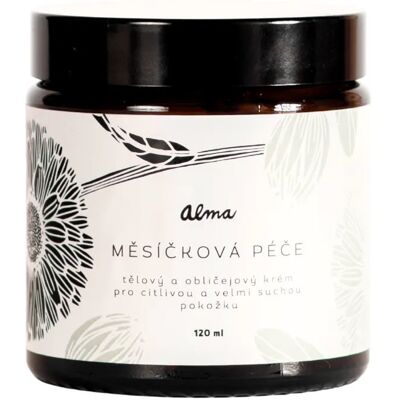 Alma Měsíčková péče - Zklidňující krém na ekzém a citlivou pokožku 120 ml Alma Měsíčková péče - Zklidňující krém na ekzém a citlivou pokožku 120 ml