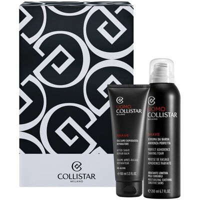 COLLISTAR Giftset Perfect Adherence Shaving Foam Moisturizing Soothing Sensitive Skin 300 ml COLLISTAR Giftset Perfect Adherence Shaving Foam Moisturizing Soothing Sensitive Skin 300 ml