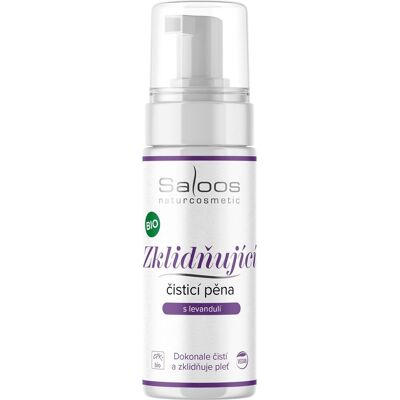 Saloos Calm Čisticá pěna s levandulí - Uklidňující 150ml Saloos Calm Čisticá pěna s levandulí - Uklidňující 150ml