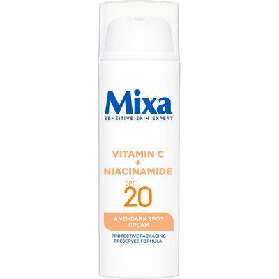 MIXA Denní krém proti skvrnám SPF 20 MIXA Denní krém proti skvrnám SPF 20