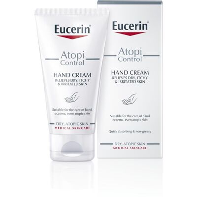 Eucerin AtopiControl Krém na ruce - Suchá a atopická pokožka - 75ml Eucerin AtopiControl Krém na ruce - Suchá a atopická pokožka - 75ml