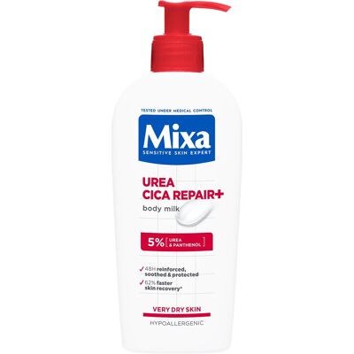 Mixa Urea Cica Repair+ Tělové mléko - Péče o suchou pokožku Mixa Urea Cica Repair+ Tělové mléko - Péče o suchou pokožku