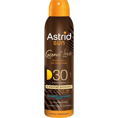 Opalovací olej SPF 30 Astrid - 150 ml Opalovací olej SPF 30 Astrid - 150 ml