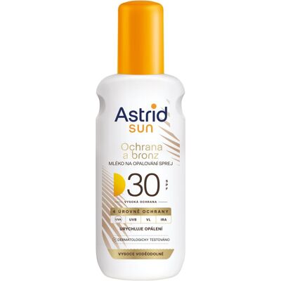Astrid SPF 30 Opalovací sprej - Opalovací sprej Astrid SPF 30 Opalovací sprej - Opalovací sprej