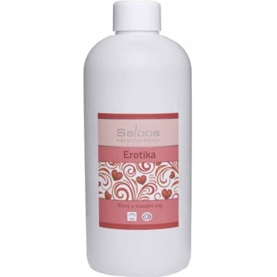 Saloos Erotika Bio tělový a masážní olej 500 ml Saloos Erotika Bio tělový a masážní olej 500 ml