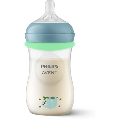 Philips AVENT SCY903/81 Láhev Natural Response noční 260 ml, 3-6 m, lenochod Philips AVENT SCY903/81 Láhev Natural Response noční 260 ml, 3-6 m, lenochod
