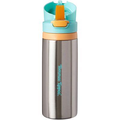 Tommee Tippee On The Go nerezová termoláhev se silikonovým brčkem 500 ml Tommee Tippee On The Go nerezová termoláhev se silikonovým brčkem 500 ml