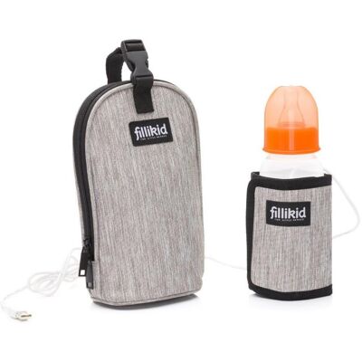 Fillikid Ohřívač LightGrey Melange USB Fillikid Ohřívač LightGrey Melange USB