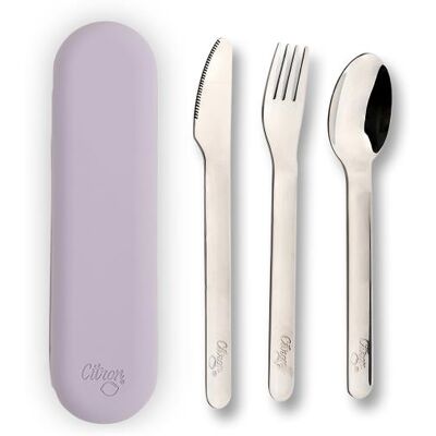 Citron Set příborů s pouzdrem Purple Citron Set příborů s pouzdrem Purple