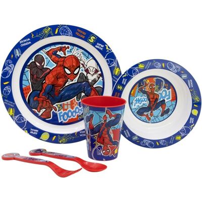 STOR Spiderman - dětská jídelní sada 5v1 STOR Spiderman - dětská jídelní sada 5v1