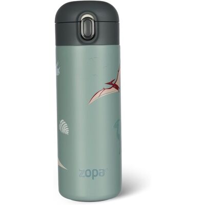 Zopa Termoska na tekutiny s brčkem Dino 400 ml Zopa Termoska na tekutiny s brčkem Dino 400 ml