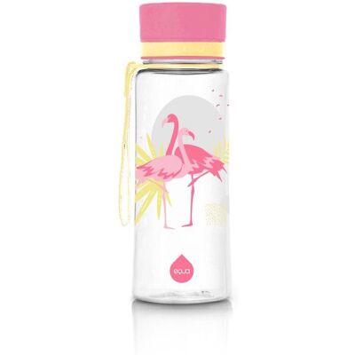 Equa Kids Flamingo Láhev na vodu - 600ml - Dětská láhev na pití Equa Kids Flamingo Láhev na vodu - 600ml - Dětská láhev na pití