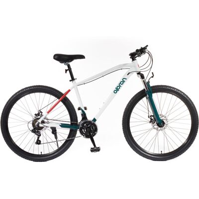 Olpran Canis man 27,5" 15" bílé/tmavé petrolejové/tmavě červené Olpran Canis man 27,5" 15" bílé/tmavé petrolejové/tmavě červené