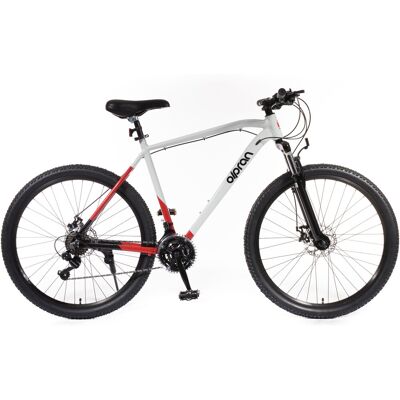 Olpran Canis man 27,5" 21" šedé/tmavě červené Olpran Canis man 27,5" 21" šedé/tmavě červené