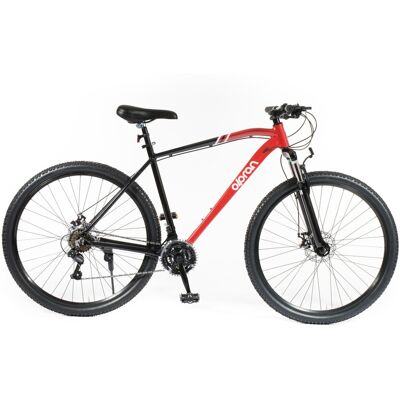 Olpran Astacus man 29" 17" tmavě červené/černé Olpran Astacus man 29" 17" tmavě červené/černé