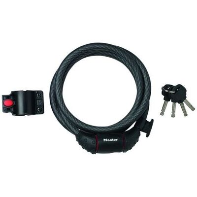 Master Lock Ocelové lanko na kolo 8121EURDPRO - 1,8m Master Lock Ocelové lanko na kolo 8121EURDPRO - 1,8m