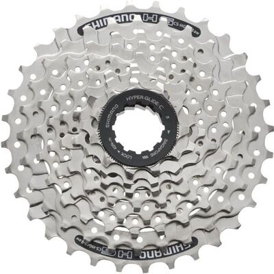 Shimano Acera CS-HG41 8rychlostní kazeta - Stříbrná - Velikost: 11-34T Shimano Acera CS-HG41 8rychlostní kazeta - Stříbrná - Velikost: 11-34T