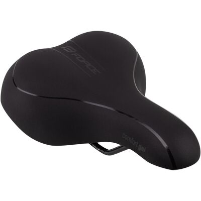 Force Comfort Gel sedlo dámské turistické, černé Force Comfort Gel sedlo dámské turistické, černé