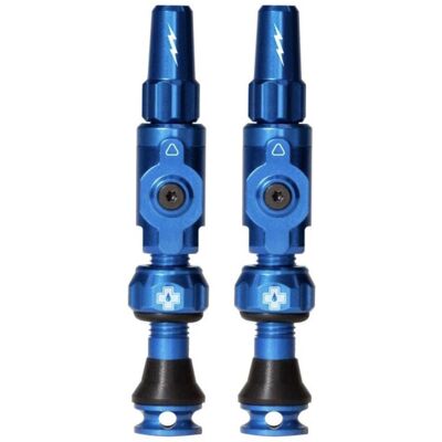 Muc-Off Big Bore Lite Tubeless Valves Blue Medium - Inovativní bezdušové ventilky Muc-Off Big Bore Lite Tubeless Valves Blue Medium - Inovativní bezdušové ventilky