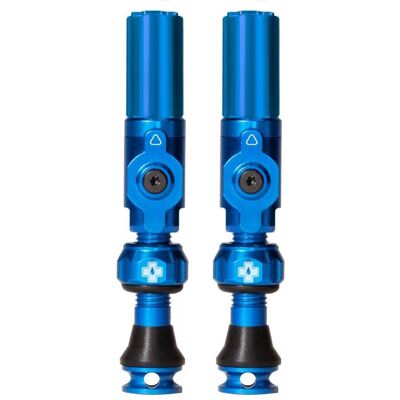 Muc-Off Big Bore Hybrid Tubeless Valves Blue Small Muc-Off Big Bore Hybrid Tubeless Valves Blue Small