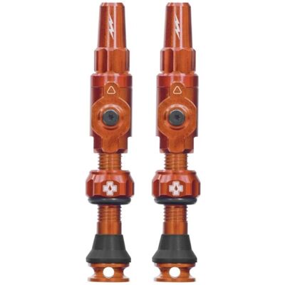 Muc-Off Big Bore Hybrid Tubeless Valves Orange Small Muc-Off Big Bore Hybrid Tubeless Valves Orange Small
