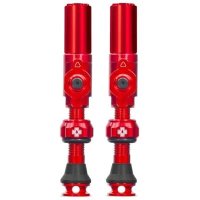 Muc-Off Big Bore Hybrid Tubeless Valves Red Medium Muc-Off Big Bore Hybrid Tubeless Valves Red Medium