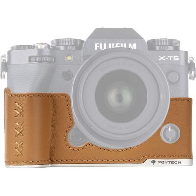 PGYTECH Leather Camera Case (For FUJI X-T5 Brown) PGYTECH Leather Camera Case (For FUJI X-T5 Brown)