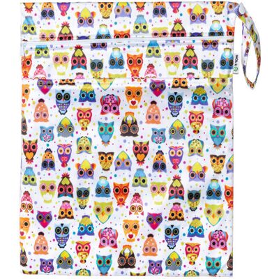 T-TOMI Nepromokavý pytlík Owl friends T-TOMI Nepromokavý pytlík Owl friends