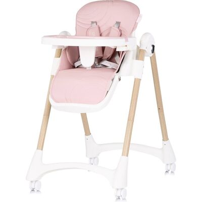 Chipolino Jídelní židlička Candy Shop Powder Pink Chipolino Jídelní židlička Candy Shop Powder Pink