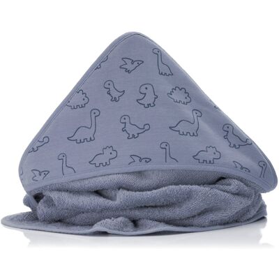 Fillikid Osuška s kapucí dino blue 75 × 75 cm Fillikid Osuška s kapucí dino blue 75 × 75 cm