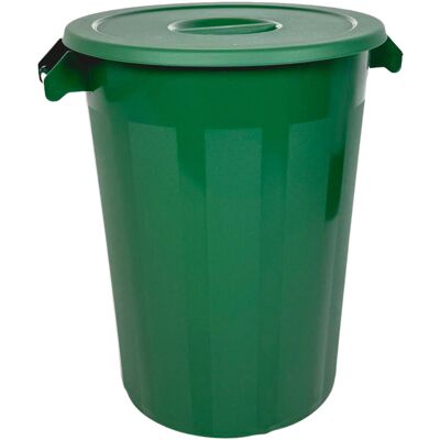 Denox Nádoba na odpad s víkem INDUSTRIAL, 100 l, gastro, zelený, pevný plast Denox Nádoba na odpad s víkem INDUSTRIAL, 100 l, gastro, zelený, pevný plast