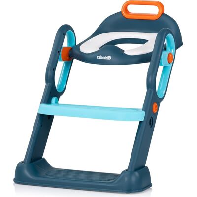 CHIPOLINO Flippy Blue Záchodové prkénko se žebříkem CHIPOLINO Flippy Blue Záchodové prkénko se žebříkem