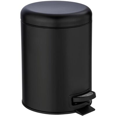 Wenko Odpadkový koš leman, černý, kovový, 5 l Wenko Odpadkový koš leman, černý, kovový, 5 l