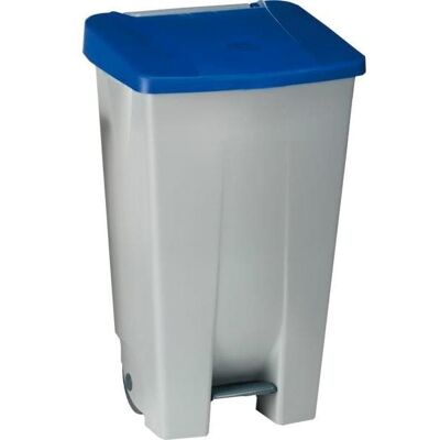 Gastro Odpadkový koš nášlapný 120 l, šedá/modrá Gastro Odpadkový koš nášlapný 120 l, šedá/modrá