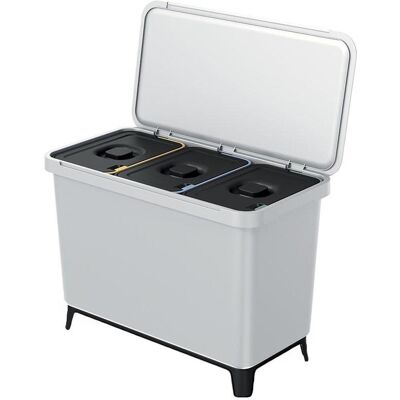 PROSPERPLAST Systema 3 × 10 L popelavý PROSPERPLAST Systema 3 × 10 L popelavý