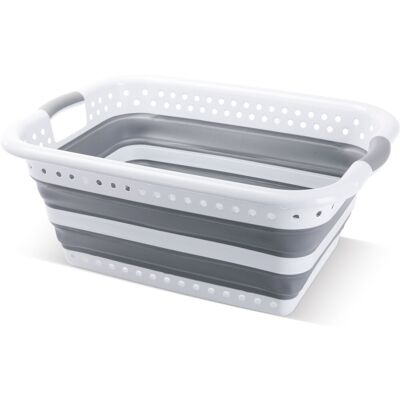 LAMART Prádelní koš skládací 37l CLEAN LT8119 LAMART Prádelní koš skládací 37l CLEAN LT8119