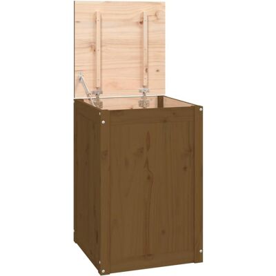 vidaXL Borovicová skříň na prádlo - Rustikální úložná bedna 44x44x66 cm vidaXL Borovicová skříň na prádlo - Rustikální úložná bedna 44x44x66 cm