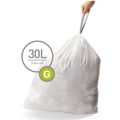 Simplehuman Sáčky do koše typ G, 30l, 20 ks v balení Simplehuman Sáčky do koše typ G, 30l, 20 ks v balení