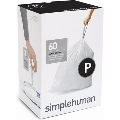 Simplehuman 60L Odpadkové Tašky - Odpadkové Tašky Simplehuman 60L Odpadkové Tašky - Odpadkové Tašky