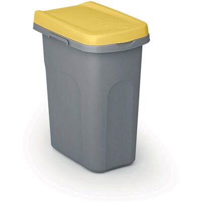 STEFANPLAST Odpadkový koš Home Eco System 15 l, žlutý STEFANPLAST Odpadkový koš Home Eco System 15 l, žlutý