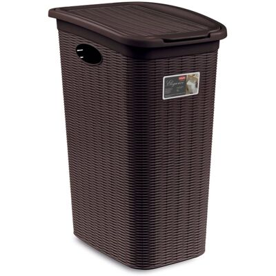 Stefanplast Koš na prádlo Elegance 36 l, hnědý Stefanplast Koš na prádlo Elegance 36 l, hnědý
