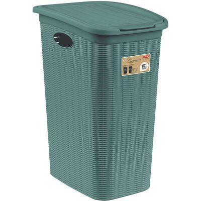 Stefanplast Koš na prádlo Elegance 36 l, zelenošedý Stefanplast Koš na prádlo Elegance 36 l, zelenošedý