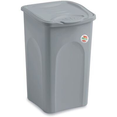Stefanplast Koš na prádlo Primavera 38 l, šedý Stefanplast Koš na prádlo Primavera 38 l, šedý