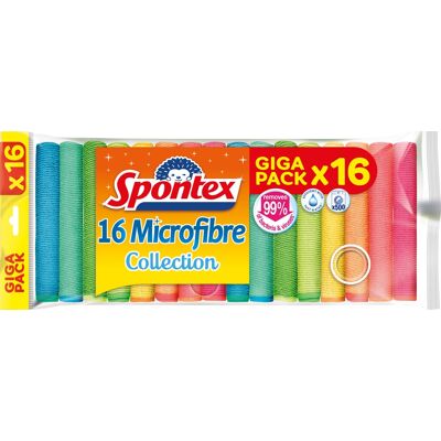 Spontex Mikrovlákenné Utěrky - Víceúčelové Spontex Mikrovlákenné Utěrky - Víceúčelové