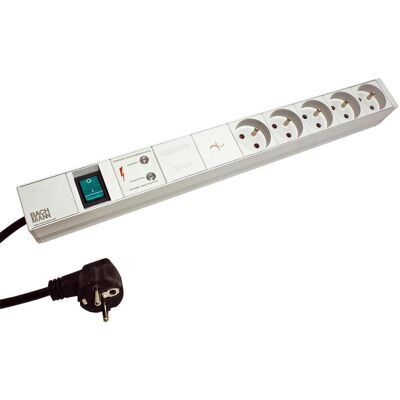 Bachmann Napájecí jednotka - Rack, 5 výstupů, 230V, 2m Bachmann Napájecí jednotka - Rack, 5 výstupů, 230V, 2m