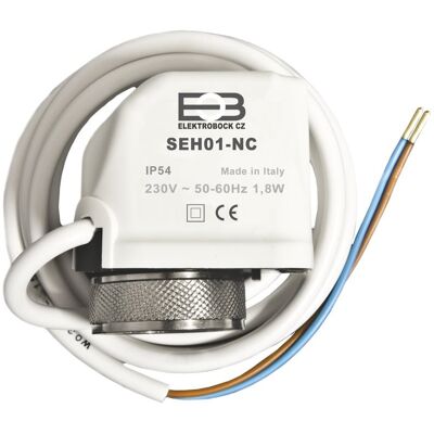 ELEKTROBOCK Termostatická hlavice SEH01-NC ELEKTROBOCK Termostatická hlavice SEH01-NC