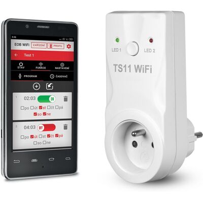 ELEKTROBOCK Chytrá zásuvka TS11 WIFI ELEKTROBOCK Chytrá zásuvka TS11 WIFI